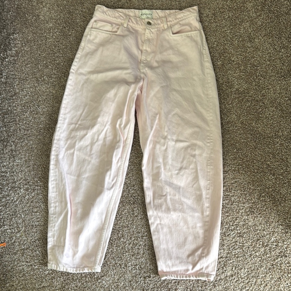 Women's Pink Jeans - Picture 2 of 7